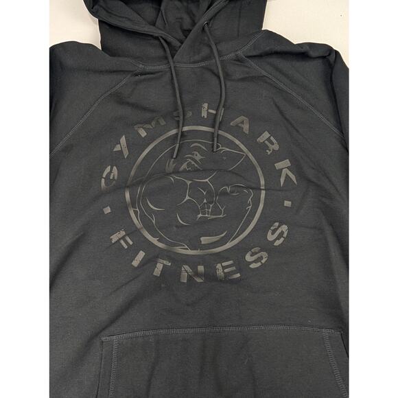 GymShark Men's Small Black Fitness Lifting Hoodie - Picture 3 of 8